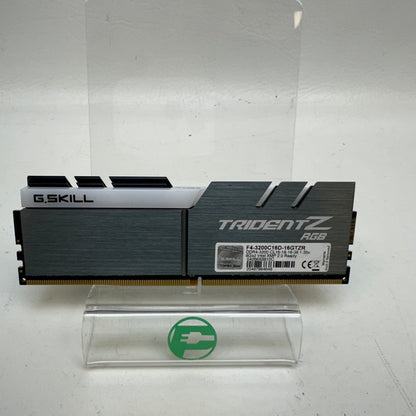 G.Skill Trident Z RGB 8GB (1x8GB) RAM DDR4 2133MHz F4-3200C16D-16GTZR