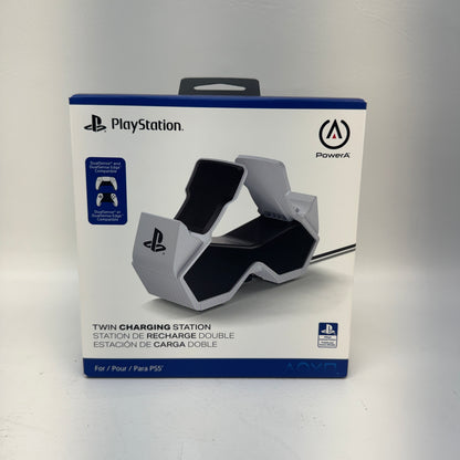New PowerA Twin Charging Station For Playstation 5 PS5