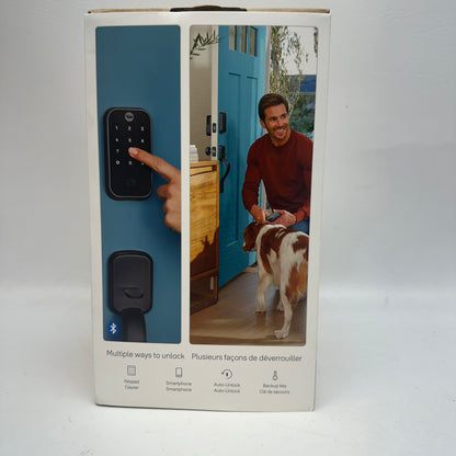New Yale Assure Lock 2 Smart Door Lock w/ Bluetooth & Pushbutton Keypad Black