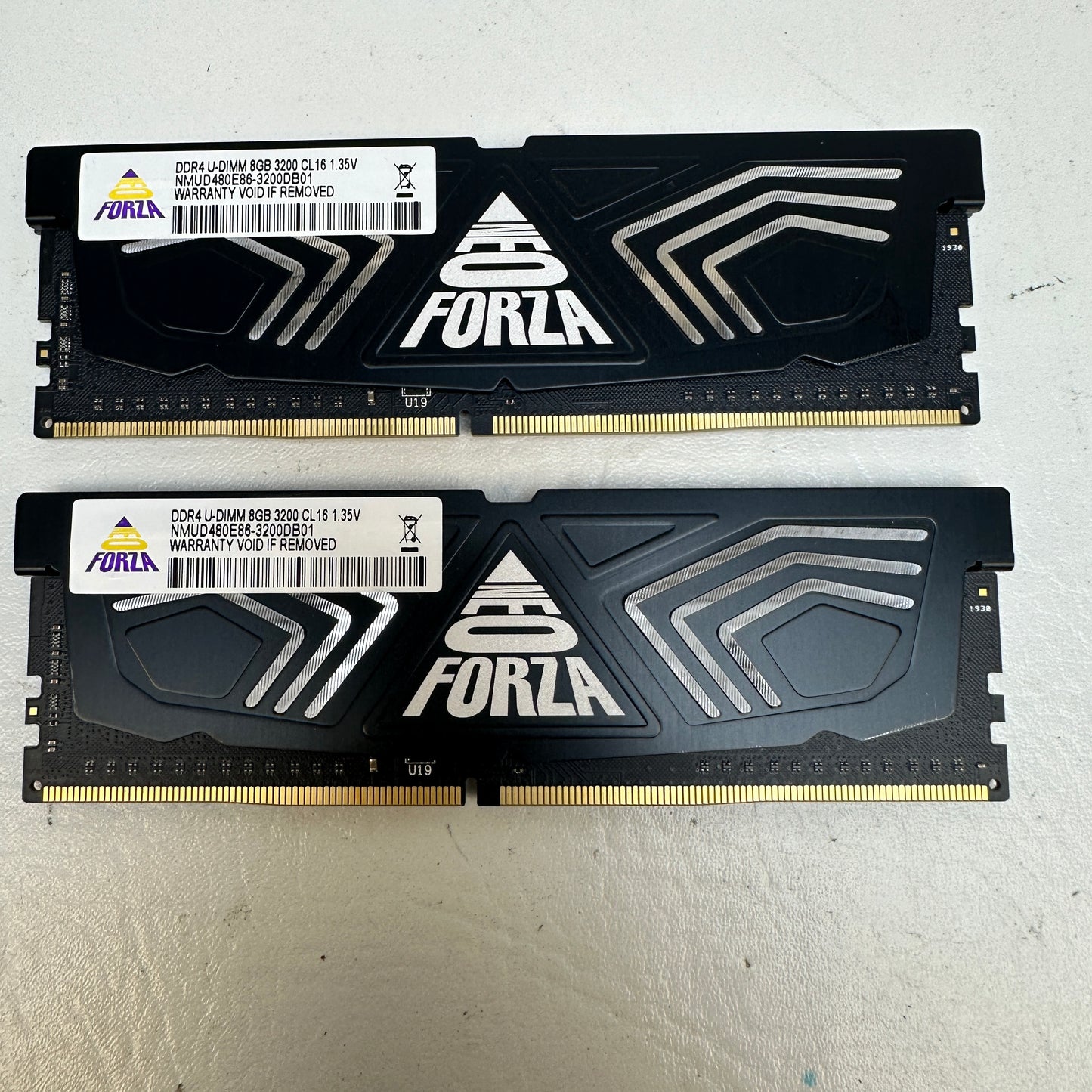 Neo Forza Black Faye 16GB (2x8GB) RAM DDR4 3200MHz DDR4U-DIMM8GB3200CL