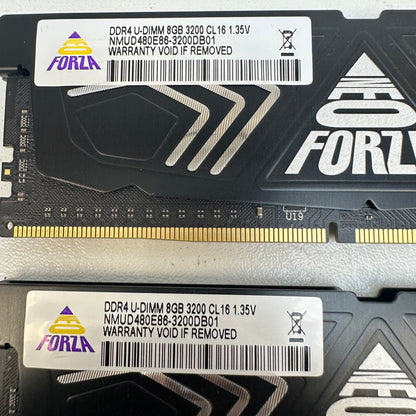 Neo Forza Black Faye 16GB (2x8GB) RAM DDR4 3200MHz DDR4U-DIMM8GB3200CL
