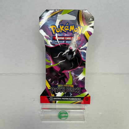NEW Lot of 6 Pokémon Mega Evolution Pitch Black Sleeved Booster Packs