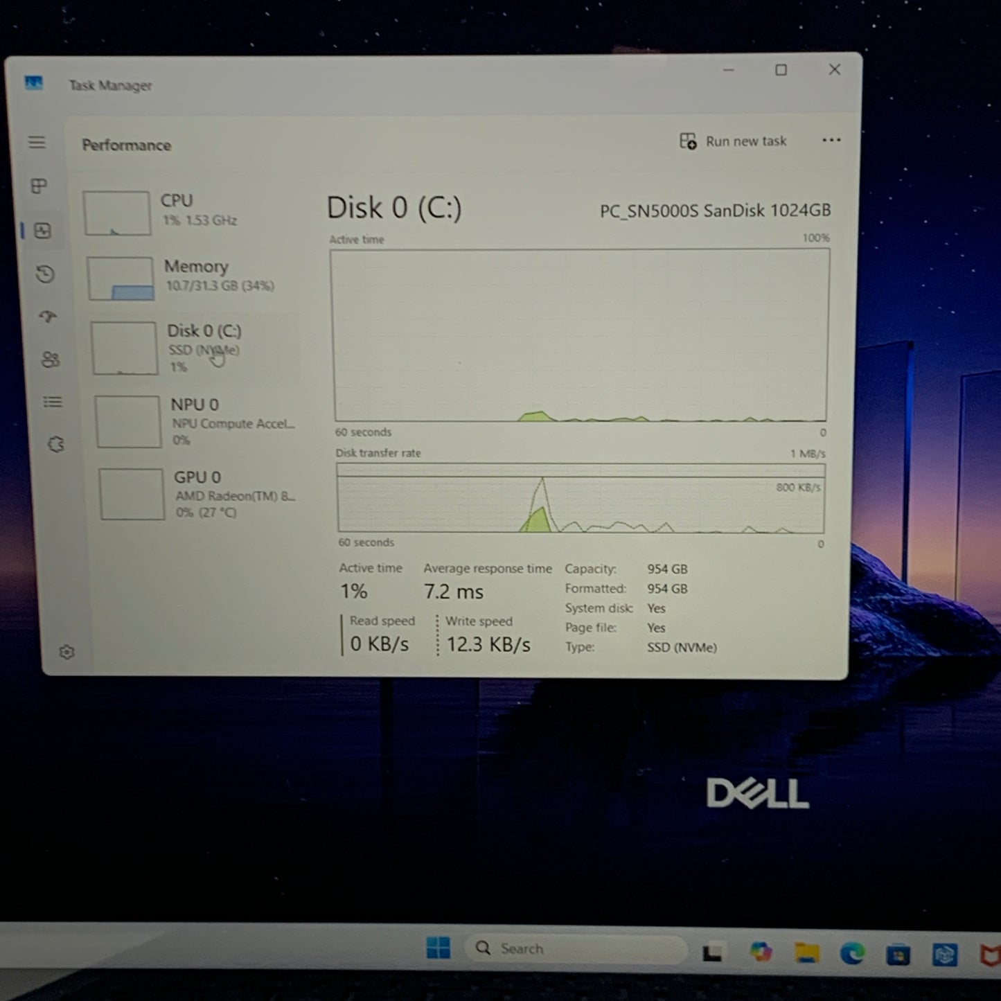 Dell 16 Plus DB16255 16" Ryzen AI 7 350 2.0GHz 32GB RAM 1TB SSD