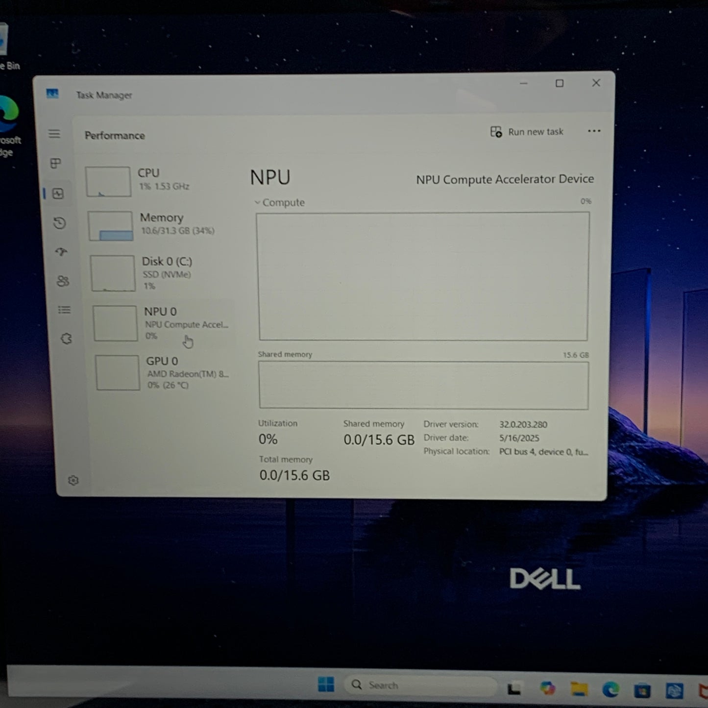 Dell 16 Plus DB16255 16" Ryzen AI 7 350 2.0GHz 32GB RAM 1TB SSD