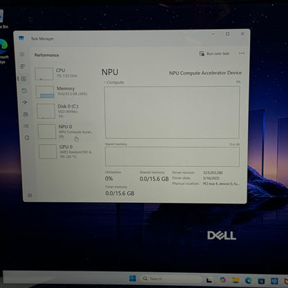 Dell 16 Plus DB16255 16" Ryzen AI 7 350 2.0GHz 32GB RAM 1TB SSD