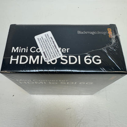 New BlackMagic Design Mini Converter HDMI to SDI 6G Converter BMD-CONVMBHS24K6G