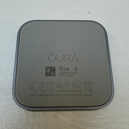 Oura Smart Ring 4 Size 9 Silver JZ90-54217-09 Titanium