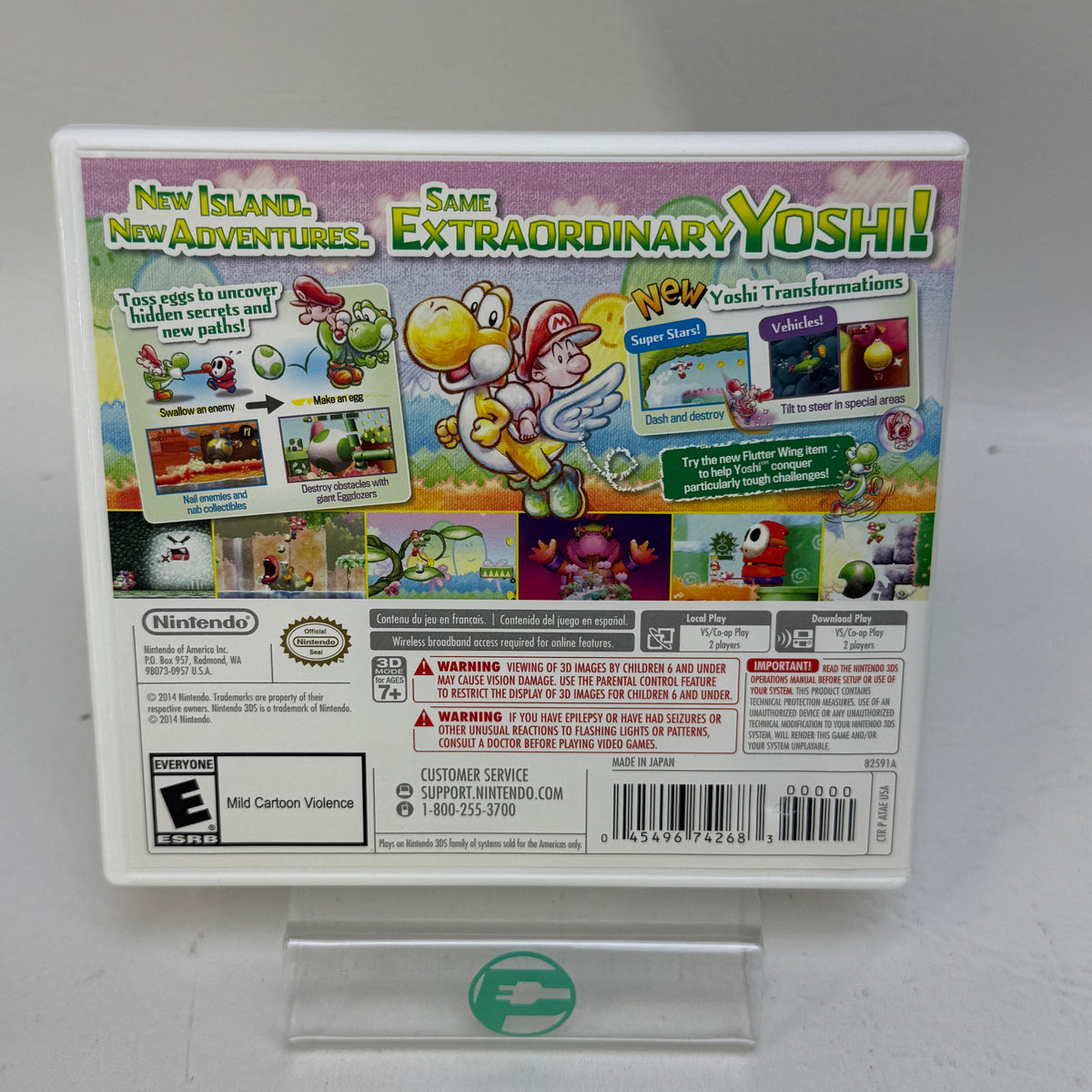 Yoshi's New Island (Nintendo 3DS, 2014)