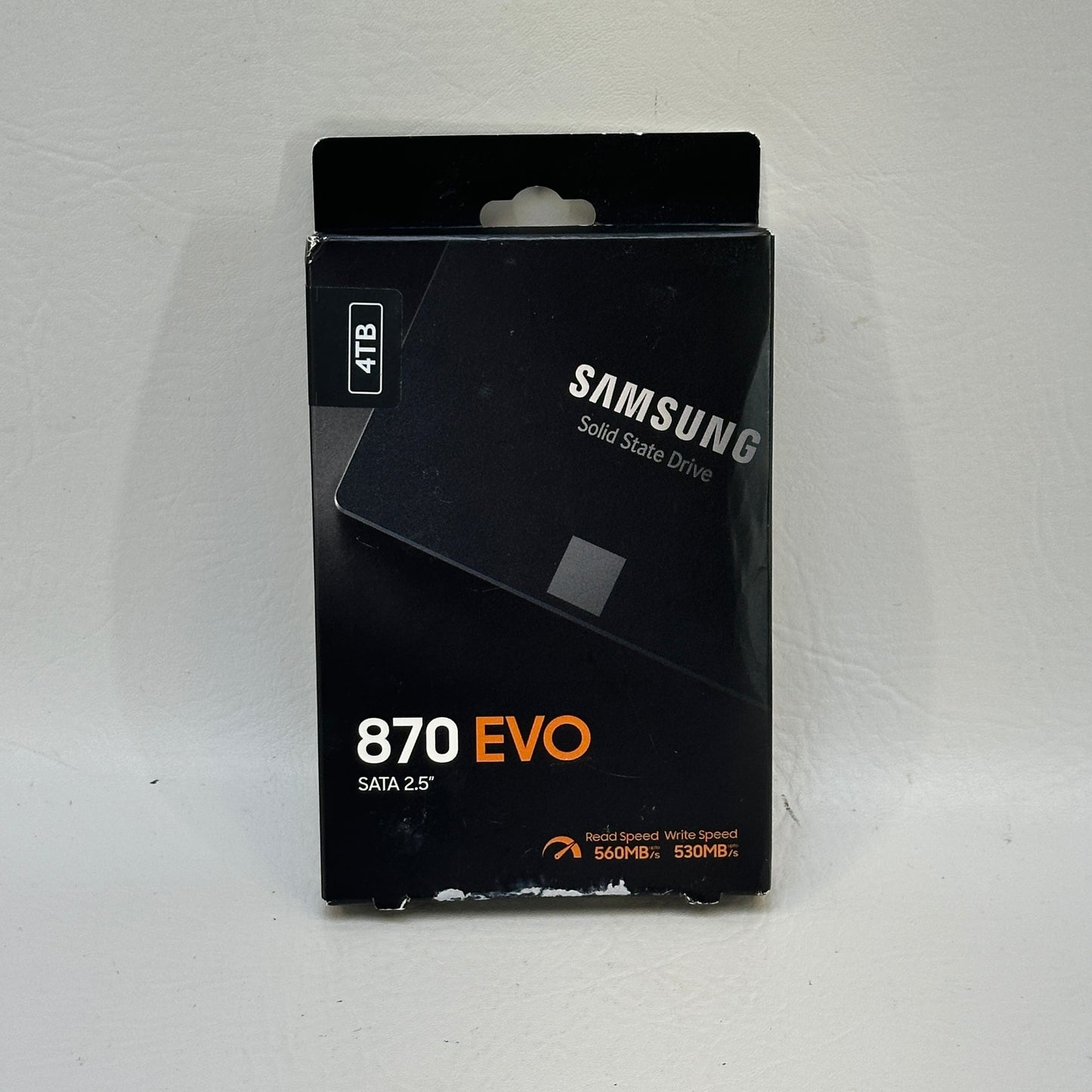 New Samsung 2.5" 870 EVO 4TB SATA III (6 Gb/s) SSD MZ-77E4T0BAM