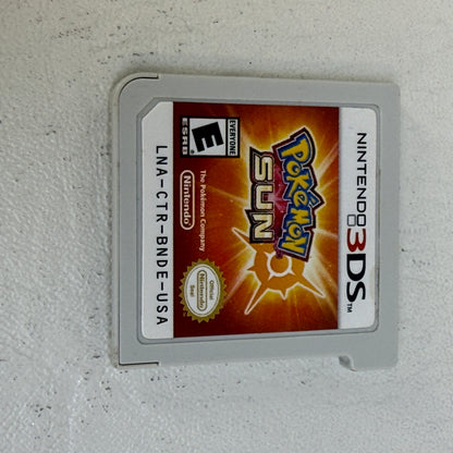 Pokemon Sun (Nintendo 3DS, 2016)