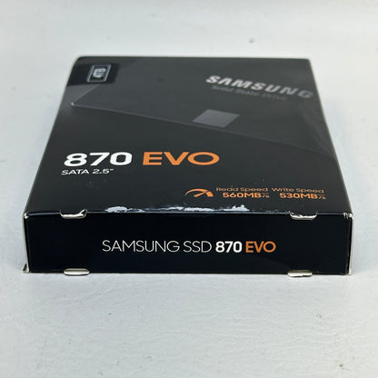 New Samsung 2.5" 870 EVO 4TB SATA III (6 Gb/s) SSD MZ-77E4T0BAM