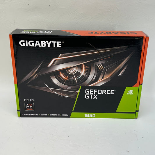 New Gigabyte GeForce GTX 1650 4GB GDDR6 Graphics Card B0CS68S77J