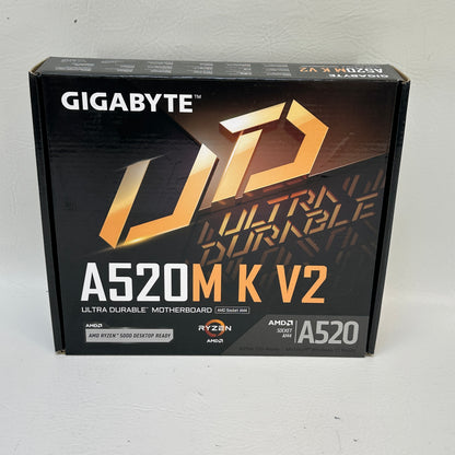 New Gigabyte A520M K V2 AM4 mATX AMD DDR4 Ultra Durable Motherboard