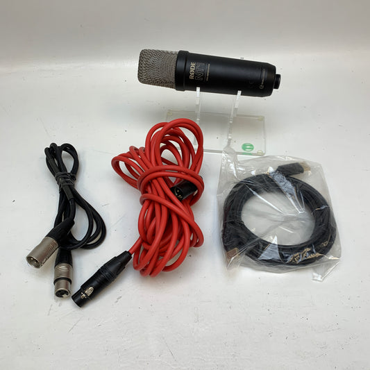 Rode NT1 5th Gen Large-Diaphragm Condenser Mic - XLR & USB-C - 32-Bit Float