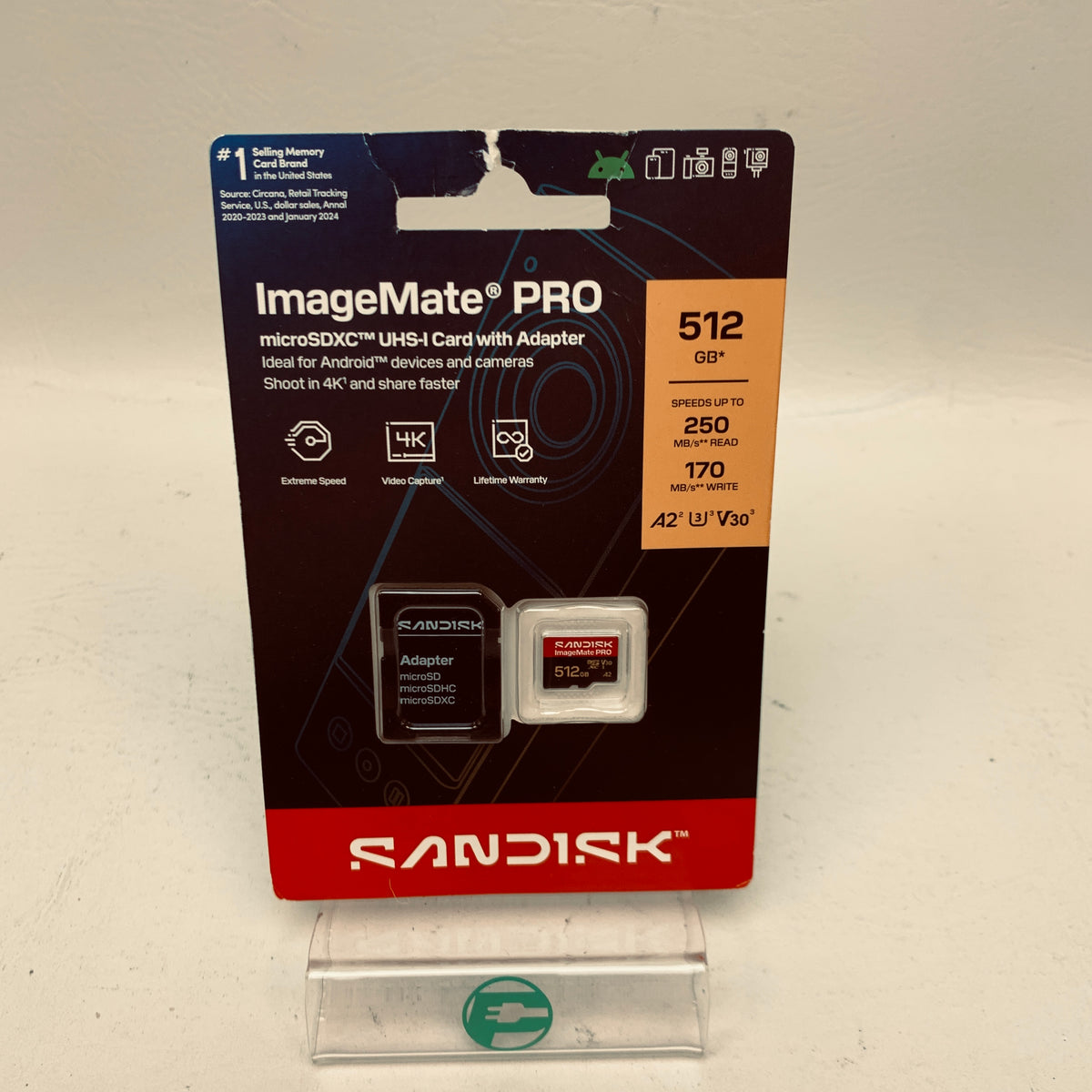 New SanDisk ImageMate Pro microSDXC 512GB UHS-I SSD