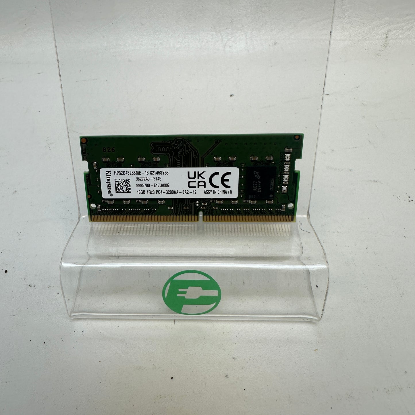 Kingston 1Rx8PC4-3200AA-SA2-12 16GB (1x16GB) RAM DDR4 3200MHz HP32D4S2S8ME-16S2145SY53