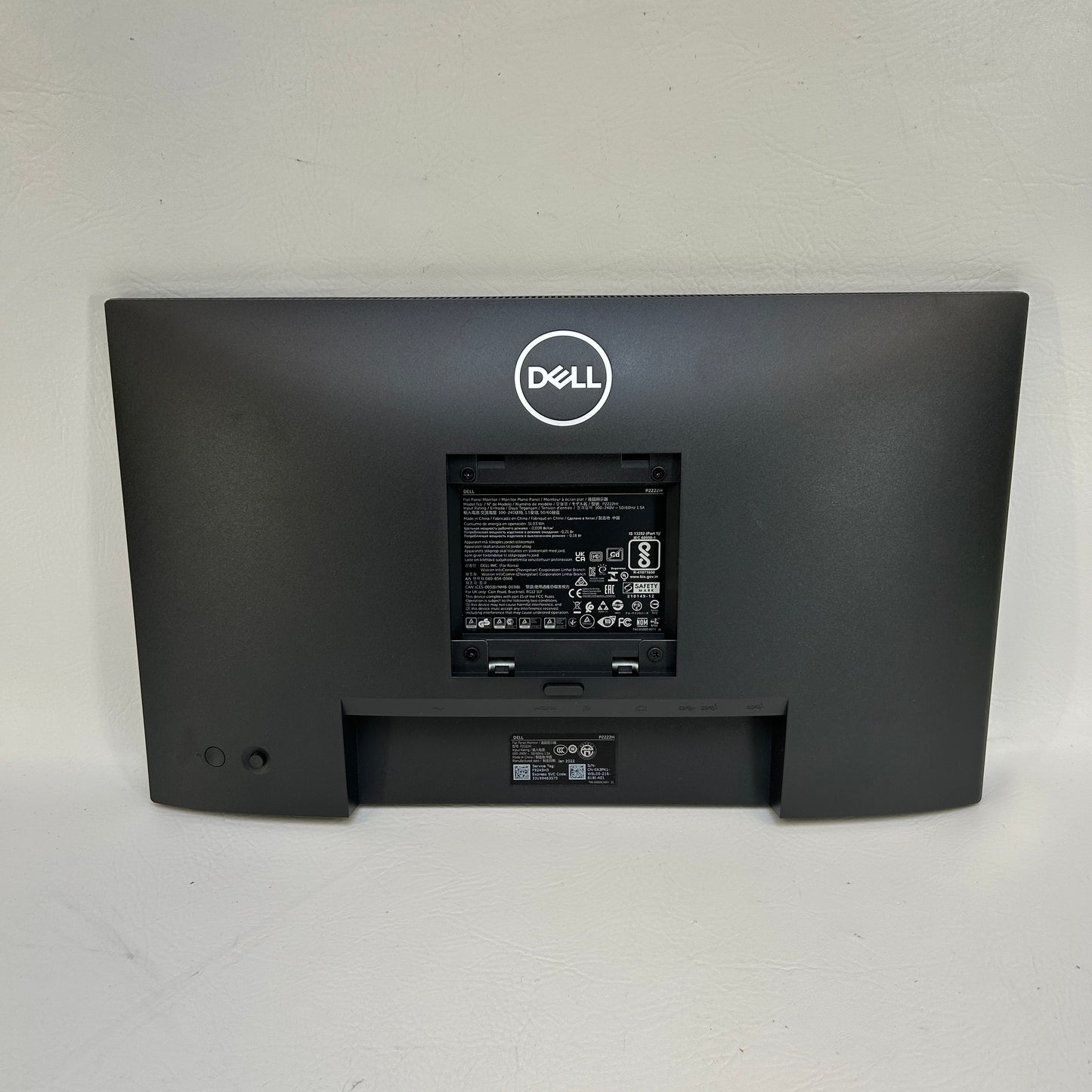 Dell P2222H 22" IPS LED Monitor 1080p Full HD DisplayPort HDMI VGA USB Hub