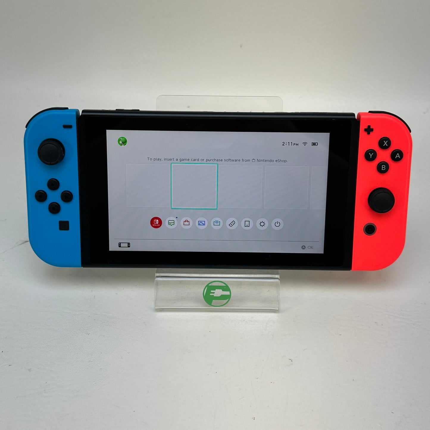 Nintendo Switch v2 Console Gaming System HAC-001(-01)  Red/Blue