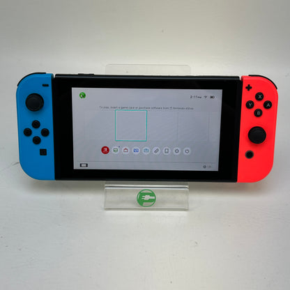 Nintendo Switch v2 Console Gaming System HAC-001(-01)  Red/Blue