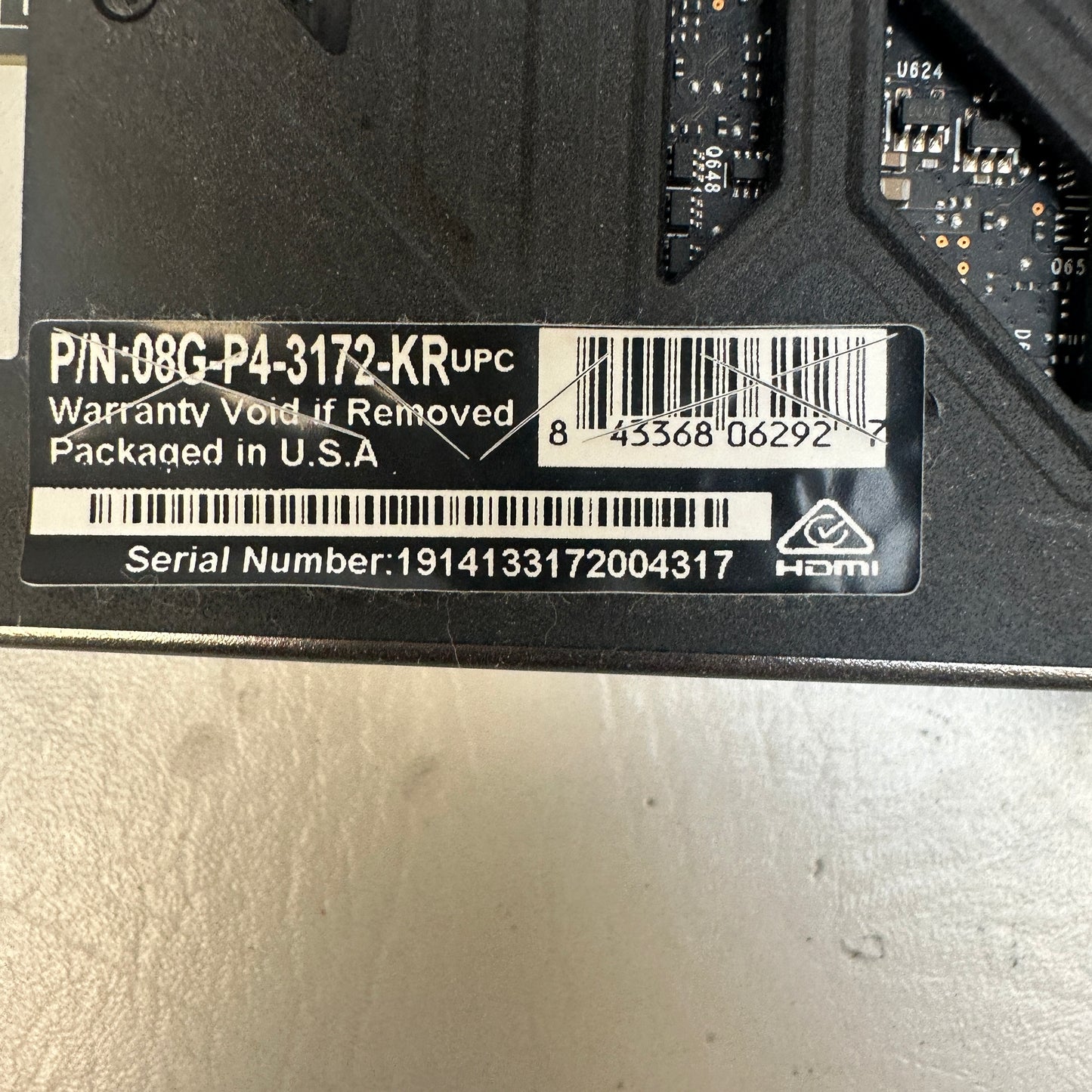 EVGA GeForce RTX 2070 Super XC 8GB GDDR6 Graphics Card 08G-P4-3172-KR