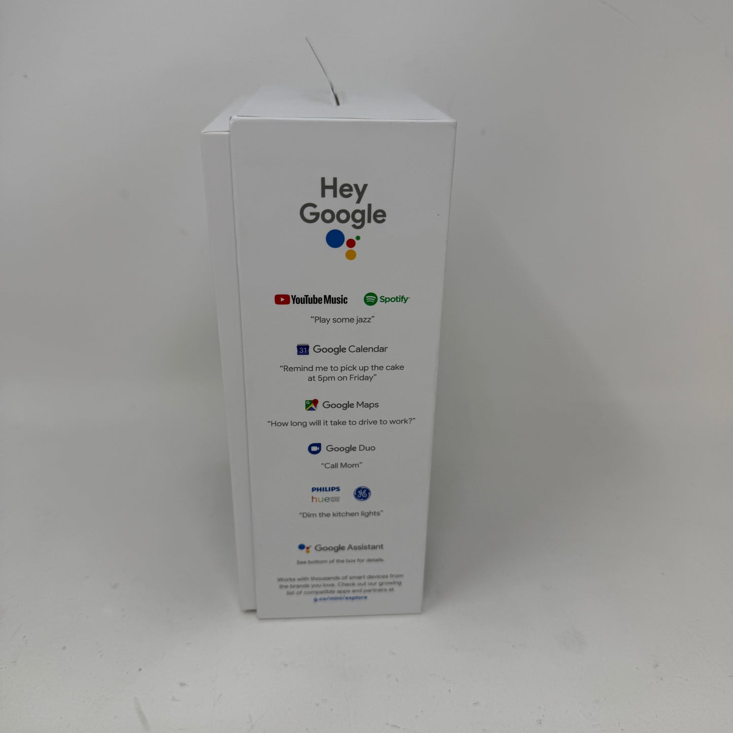 Google Nest Mini 2nd Generation Smart Speaker GA00638-US