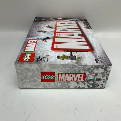 New LEGO Marvel Logo & Minifigures 76313 - Collectible Display Set - 931 Pcs