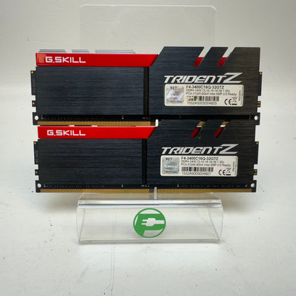 Lot of 2 G.Skill TridentZ 16GB (2x8GB) RAM DDR4 3400 F4-3400C16Q-32GTZ