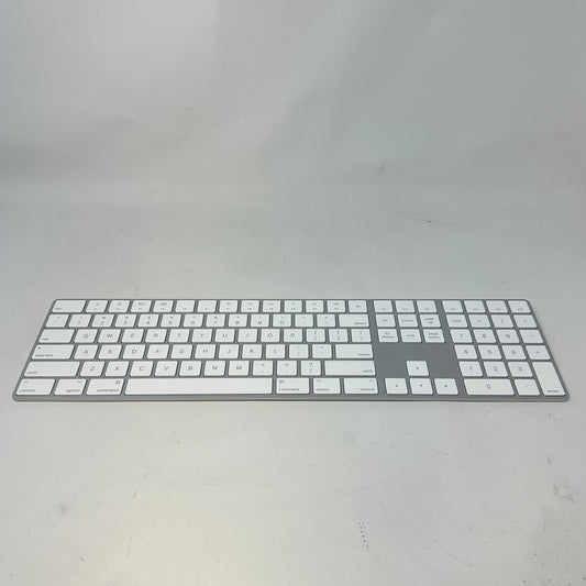 Apple 5W Magic Keyboard w/ Numeric Keypad A1843 Silver