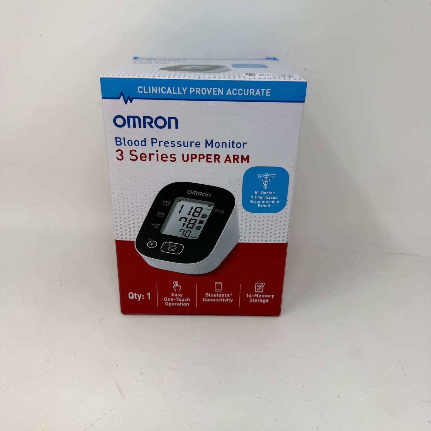 New Omron 3 Series Upper Arm Blood Pressure Monitor