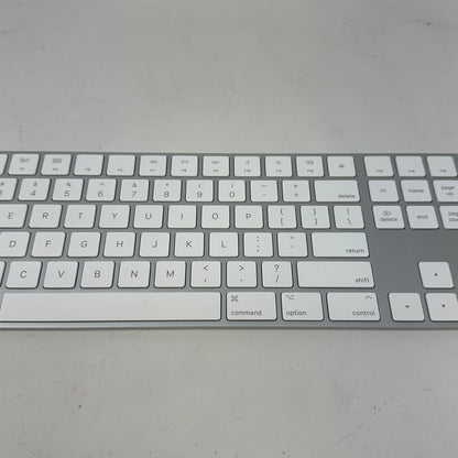 Apple 5W Magic Keyboard w/ Numeric Keypad A1843 Silver