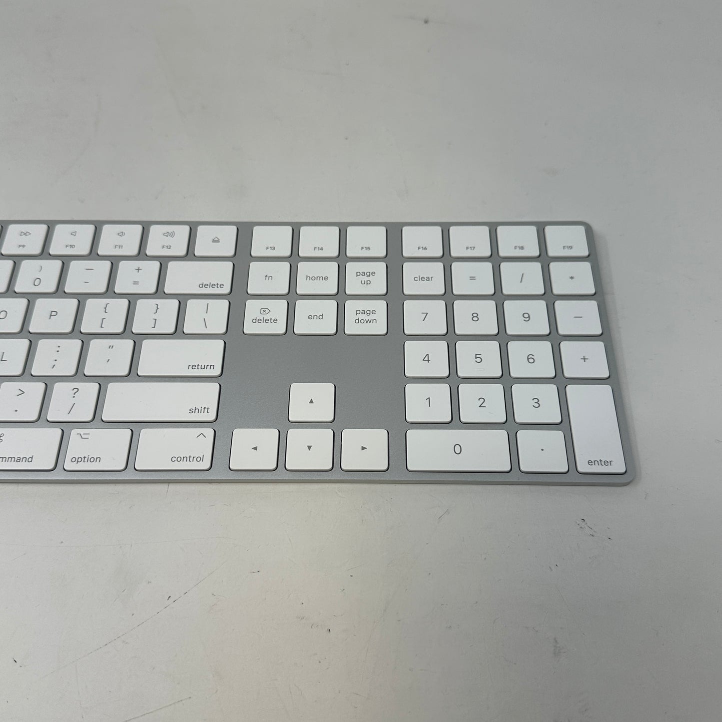Apple 5W Magic Keyboard w/ Numeric Keypad A1843 Silver
