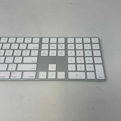 Apple 5W Magic Keyboard w/ Numeric Keypad A1843 Silver