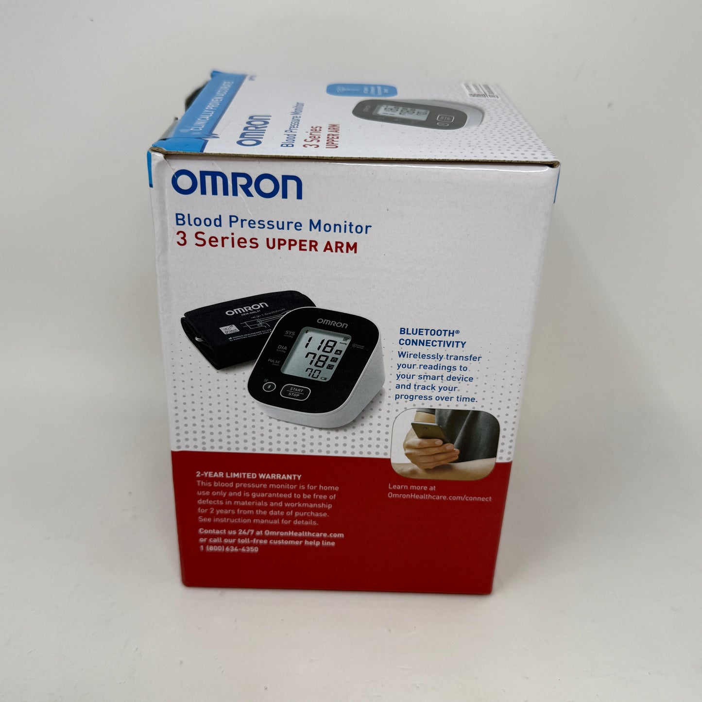 New Omron 3 Series Upper Arm Blood Pressure Monitor