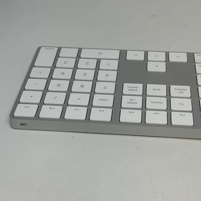 Apple 5W Magic Keyboard w/ Numeric Keypad A1843 Silver