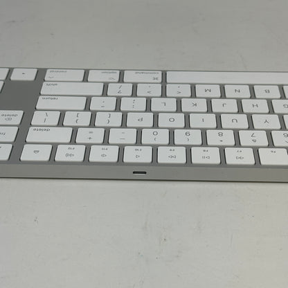 Apple 5W Magic Keyboard w/ Numeric Keypad A1843 Silver