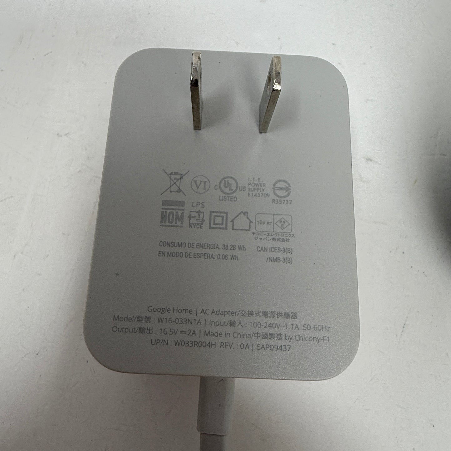 Google Home Smart Speaker White