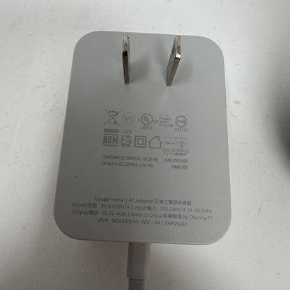 Google Home Smart Speaker White