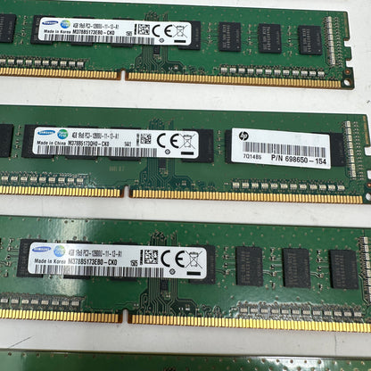 Lot of 14 Samsung 4GB (1x4GB) RAM DDR3 1600MHz M378B5173EB0