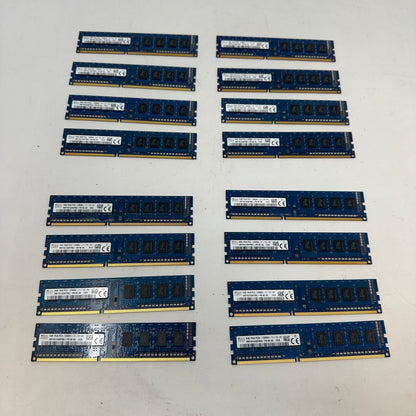 Lot 16 SK Hynix 1Rx8PC312800U1112A1 DDR3 1600MHz 4GB (1x4GB) RAM