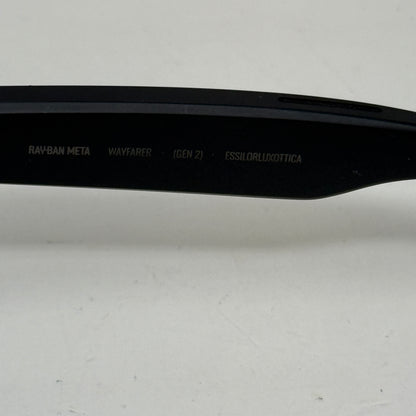 Ray-Ban Meta Wayfarer Gen 2 Matte Black Standard RW4012 601SSB AI Smart Glasses