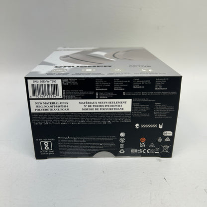 New Skullcandy Crusher Evo Wireless On-Ear Bluetooth Headphones Gray S6EVW-T993