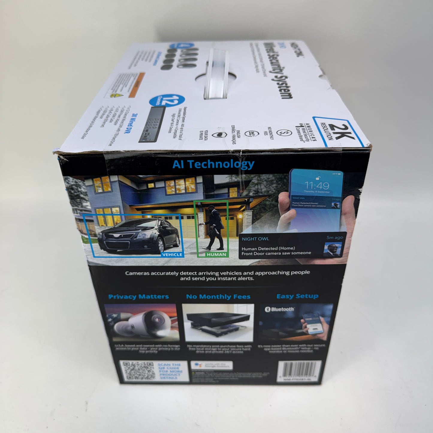 New Night Owl 2K Wired Security System WM-FTD281-4L