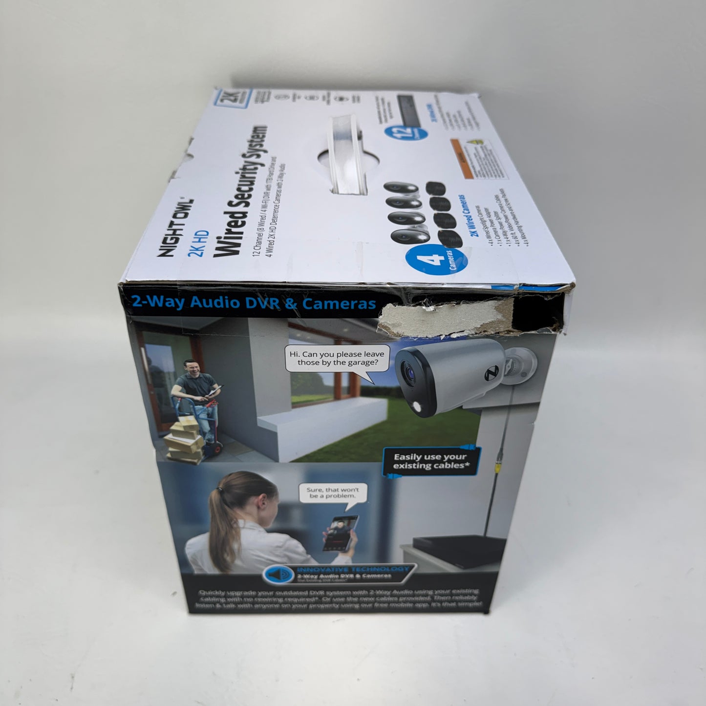 New Night Owl 2K Wired Security System WM-FTD281-4L