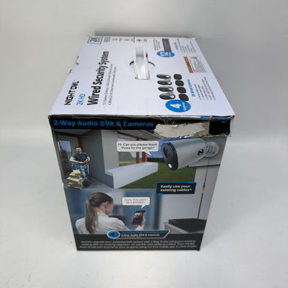 New Night Owl 2K Wired Security System WM-FTD281-4L