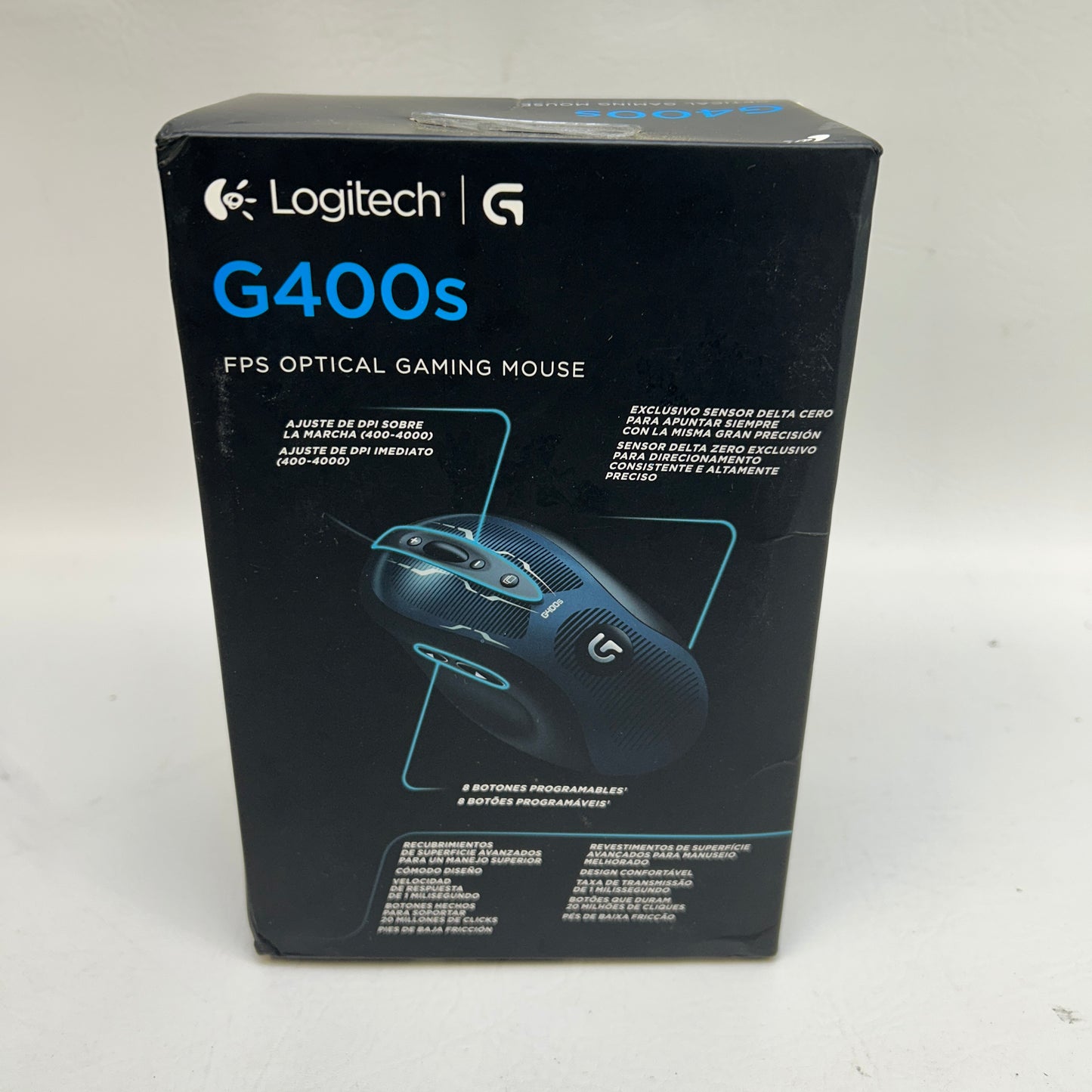 Logitech G4000s Wired FPS Optical Gaming Mouse Black