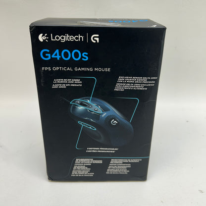 Logitech G4000s Wired FPS Optical Gaming Mouse Black