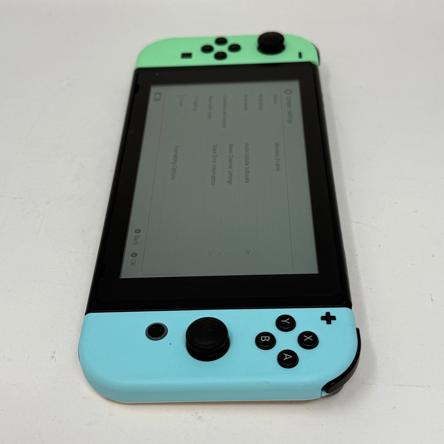 Nintendo Switch v2 Console Gaming System HAC-001(-01)  Animal Crossing Edition