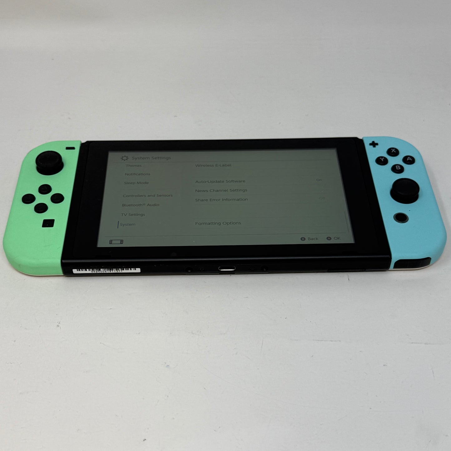 Nintendo Switch v2 Console Gaming System HAC-001(-01)  Animal Crossing Edition