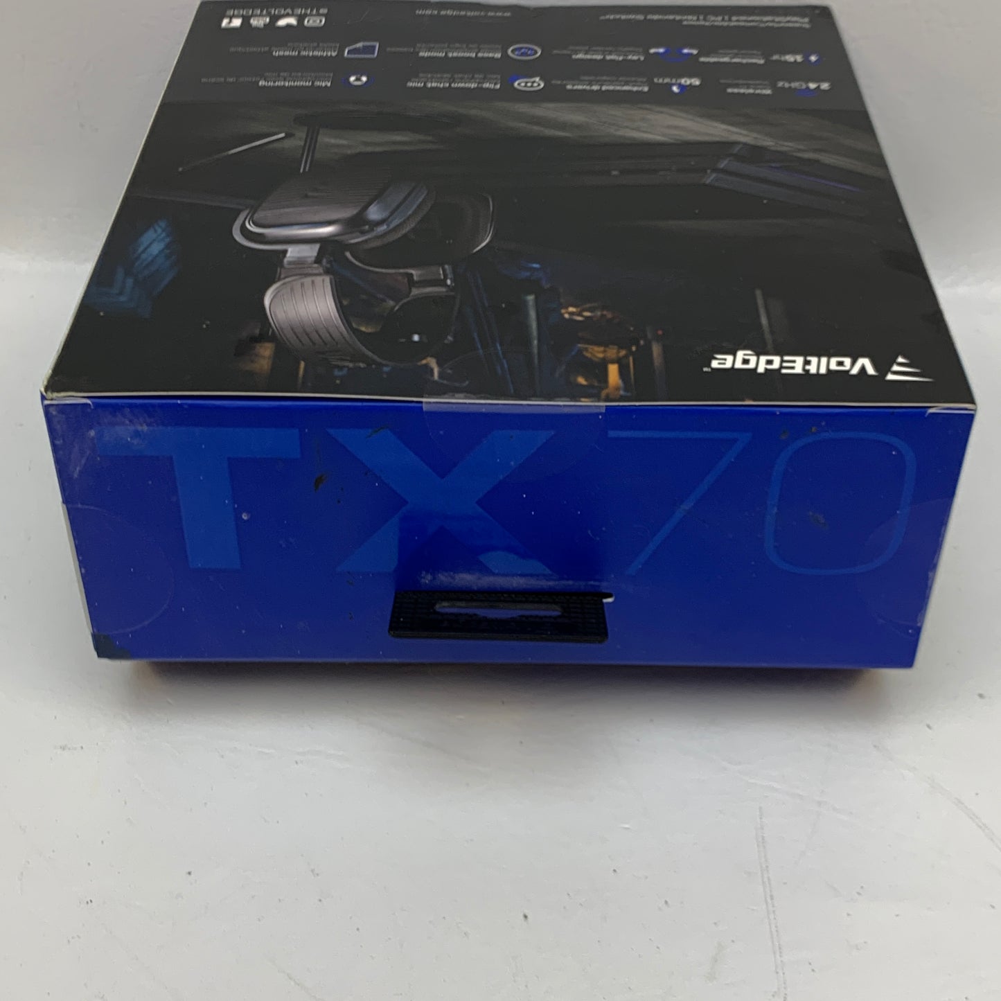 New VoltEdge TX-70 Wireless RF Stereo Gaming Headset - 50mm Drivers - Black