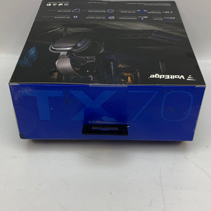 New VoltEdge TX-70 Wireless RF Stereo Gaming Headset - 50mm Drivers - Black